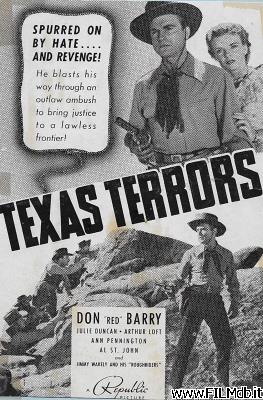 Cartel de la pelicula Texas Terrors