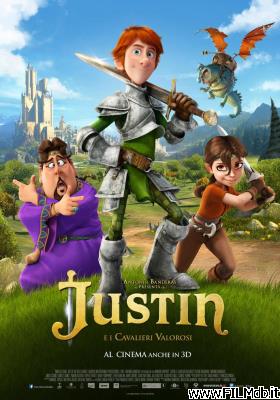 Locandina del film Justin e i cavalieri valorosi