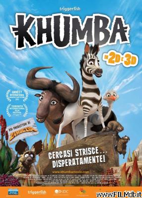 Locandina del film khumba - cercasi strisce disperatamente