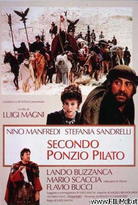 Affiche de film Secondo Ponzio Pilato