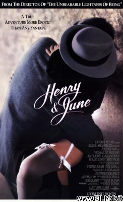 Affiche de film henry e june
