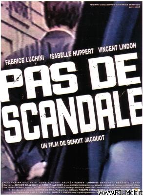 Affiche de film Pas de scandale