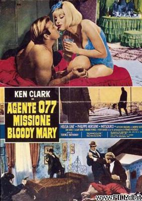 Affiche de film agente 077 missione bloody mary