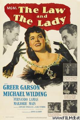 Poster of movie The Law and the Lady