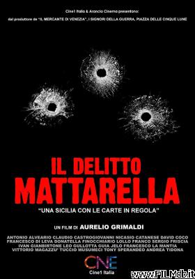 Affiche de film Il delitto Mattarella