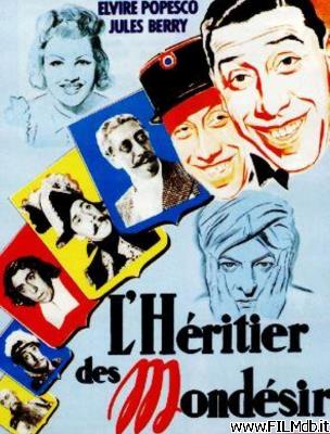 Affiche de film L'Héritier des Mondésir