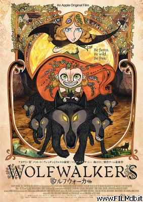 poster Locandina del film WolfWalkers - Il popolo dei lupi