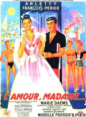 Affiche de film L'Amour, Madame
