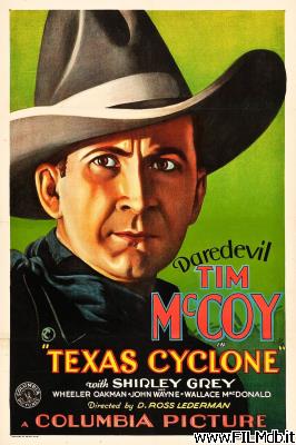Affiche de film Texas Cyclone