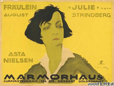 Affiche de film Fräulein Julie