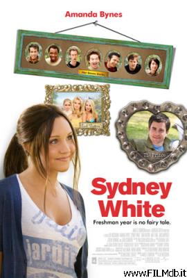 Cartel de la pelicula sydney white - biancaneve al college