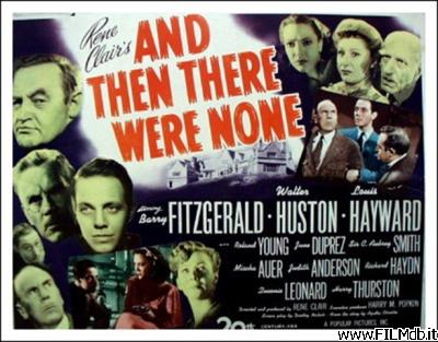 Poster of movie and then there were none