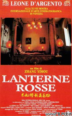 Affiche de film lanterne rosse