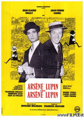 Cartel de la pelicula Arsenio Lupin contre Arsenio Lupin