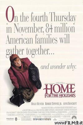 Poster of movie home for the holidays