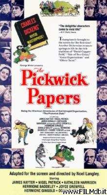 Cartel de la pelicula Los papeles de Pickwick