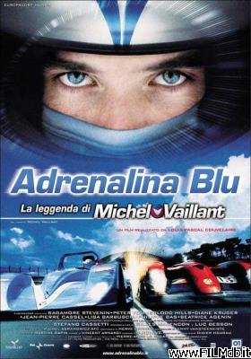 Locandina del film adrenalina blu: la leggenda di michel vaillant