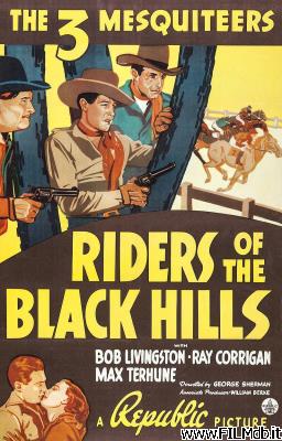 Affiche de film Riders of the Black Hills