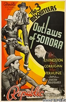 Affiche de film Outlaws of Sonora