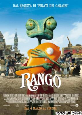 Poster of movie rango