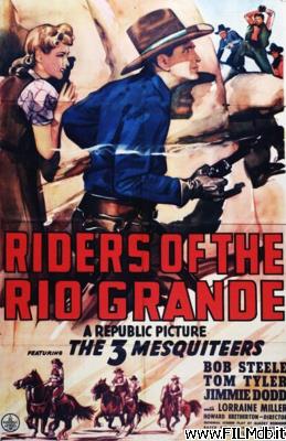 Affiche de film Riders of the Rio Grande