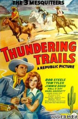 Locandina del film Thundering Trails