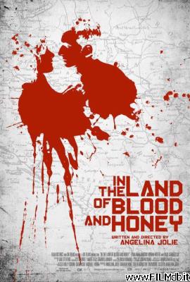 Affiche de film nella terra del sangue e del miele