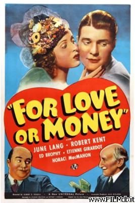 Affiche de film For Love or Money