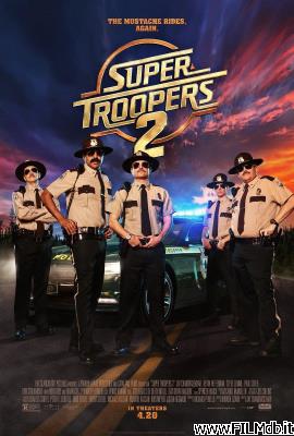 Affiche de film super troopers 2