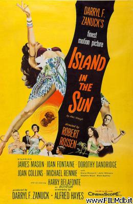 Locandina del film l'isola nel sole