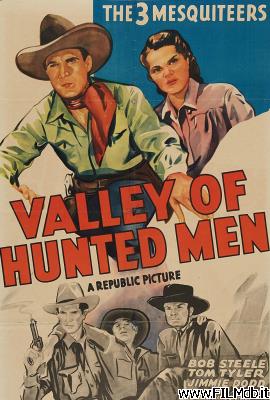 Locandina del film Valley of Hunted Men