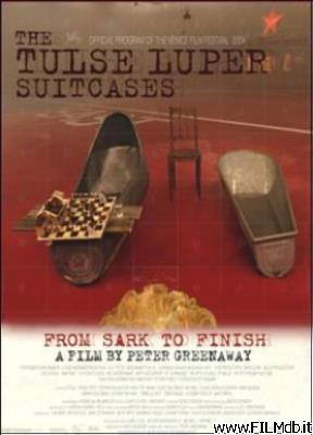 Cartel de la pelicula Las maletas de Tulse Luper, 3ª parte: De Sark al final