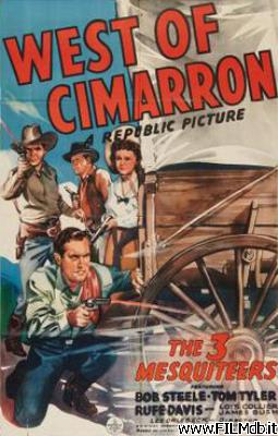 Affiche de film West of Cimarron