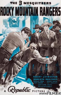 Affiche de film Rocky Mountain Rangers