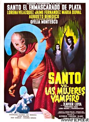 Poster of movie Santo vs. the Vampire Women