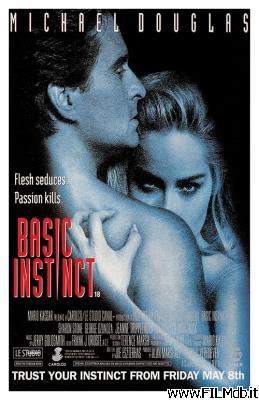 Affiche de film basic instinct