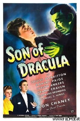 Affiche de film Le Fils de Dracula