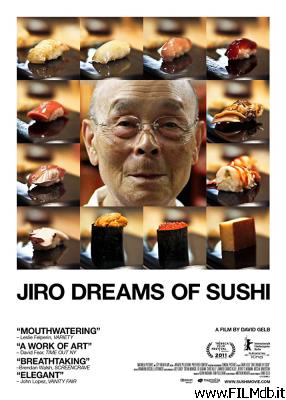 Cartel de la pelicula jiro e l'arte del sushi