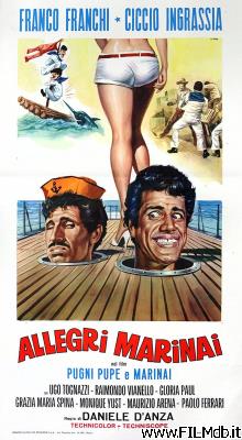 Affiche de film Pugni, pupe e marinai