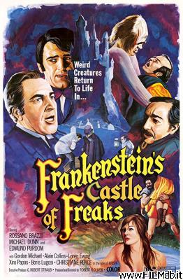 Poster of movie frankenstein's castle of freaks