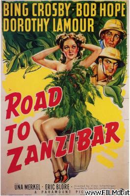 Affiche de film En route vers Zanzibar