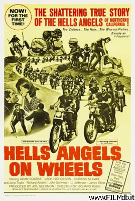 Poster of movie Hells Angels on Wheels