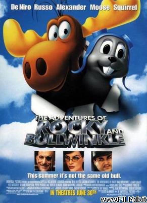 Affiche de film the adventures of rocky and bullwinkle