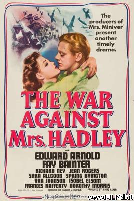 Affiche de film The War Against Mrs. Hadley