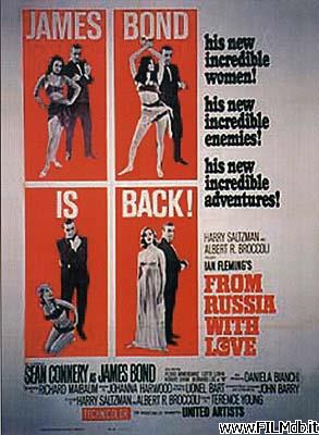 poster Locandina del film dalla russia con amore