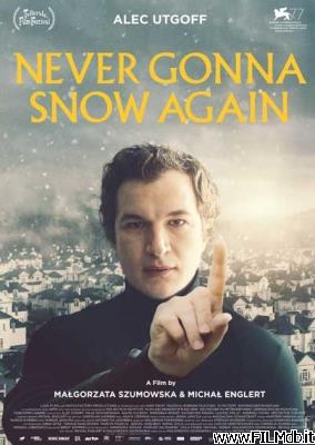 poster Locandina del film Non ci sarà mai più la neve
