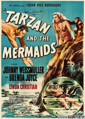 Locandina del film Tarzan e le sirene