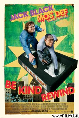 Poster of movie be kind rewind - gli acchiappafilm