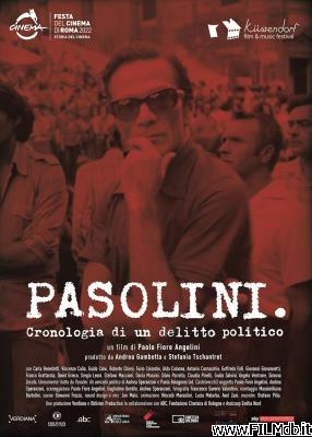 Affiche de film Pasolini - Cronologia di un delitto politico
