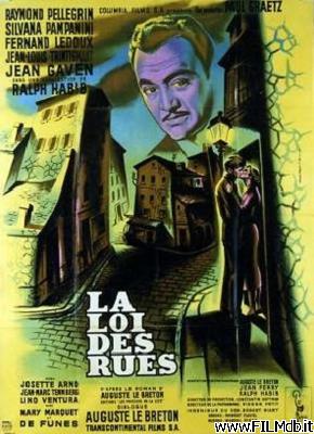 Affiche de film La Loi des rues